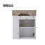 Meuble-lavabo flottant moderne 21,6 pouces avec lavabo en céramique