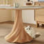 Table à manger en dalles de pierre de style crème-1327394319-1327394322