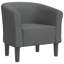 Fauteuil Winston Porter en tissu brun-1260355395