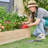 Cisbrough Multi-sized Outdoor Fir Wood Elevated Planter Box for Yard-1209475034-1260006841