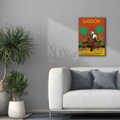Toile épique «Saïgon» par Omar Escalante