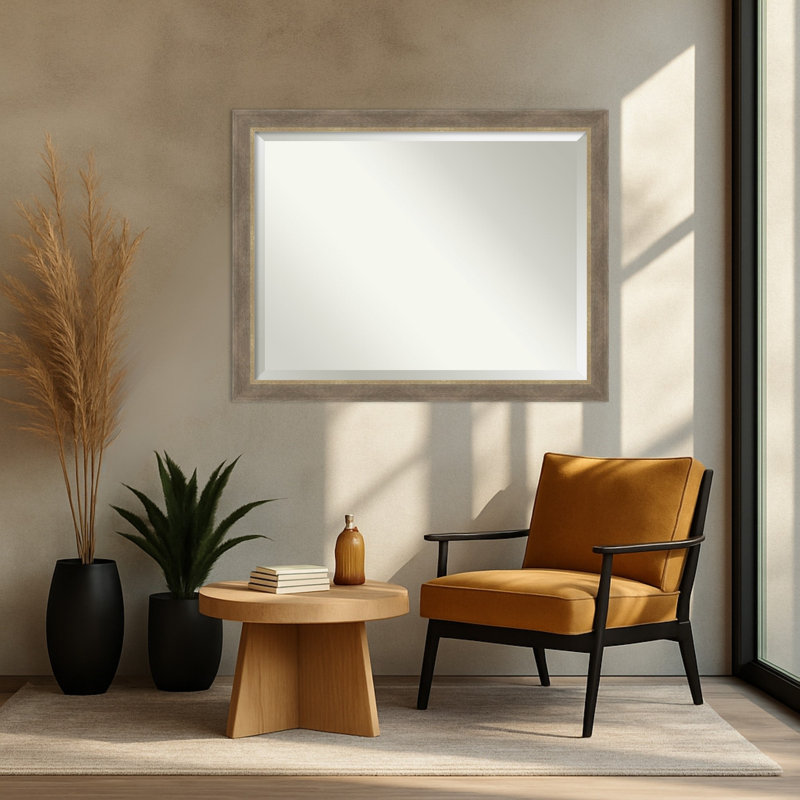 Miroir mural Driftwood, H 34,75 po x l 44,75 po