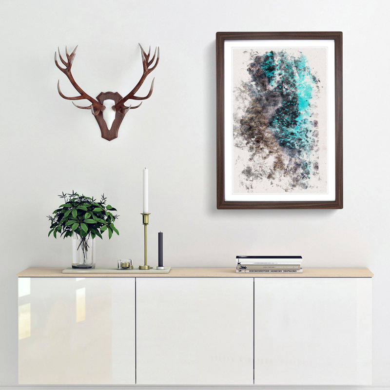 Beach Dreams - Framed Print, Walnut Framed, 33cm H x 24cm W x 2cm D