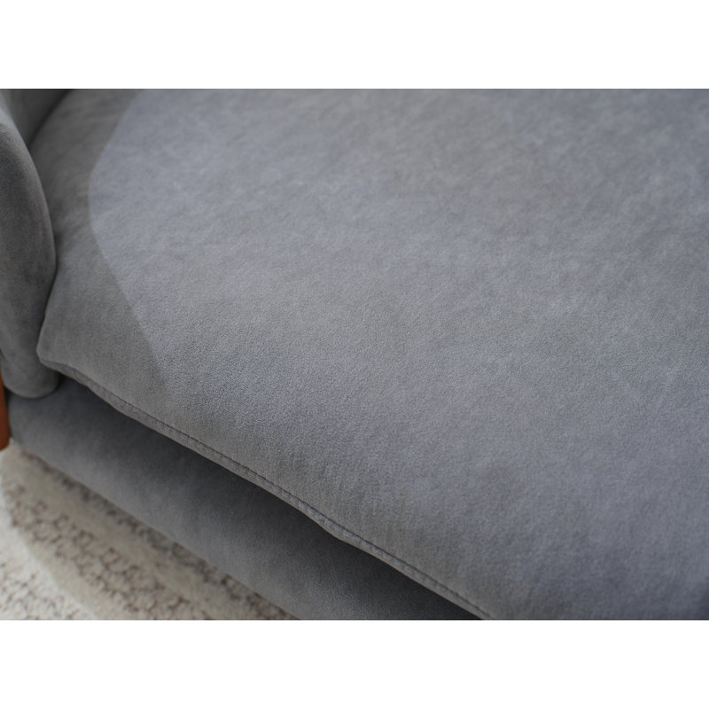 Canapé pour chien de style scandinave, Gris foncé / brun, Moyen (H 9,85 po x l 30,7 po x P 20,08 po)