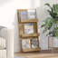 Wood Free Standing Magazine Rack-371659870