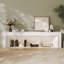 Foyer blanc en bois manufacturé-117598176-117598179