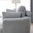 Elizandro 51 Wide, Swivel Chair, Lounge Club Chair with Storage Ottoman, Single Sofa Couch-2029363358