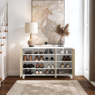 Armoire de rangement pour chaussures 16 paires Baron