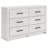 Joona 58.7'' W 6 - Drawer Dresser