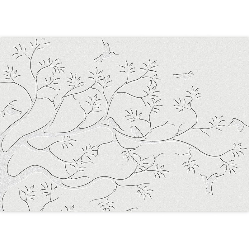 Peel & Stick Floral Border, 100" L x 144" W