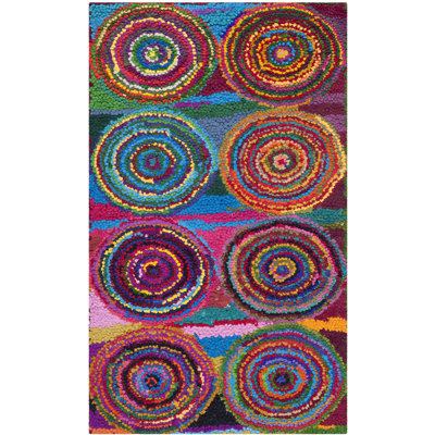 Anaheim Hand Tufted Cotton Geometric Rug