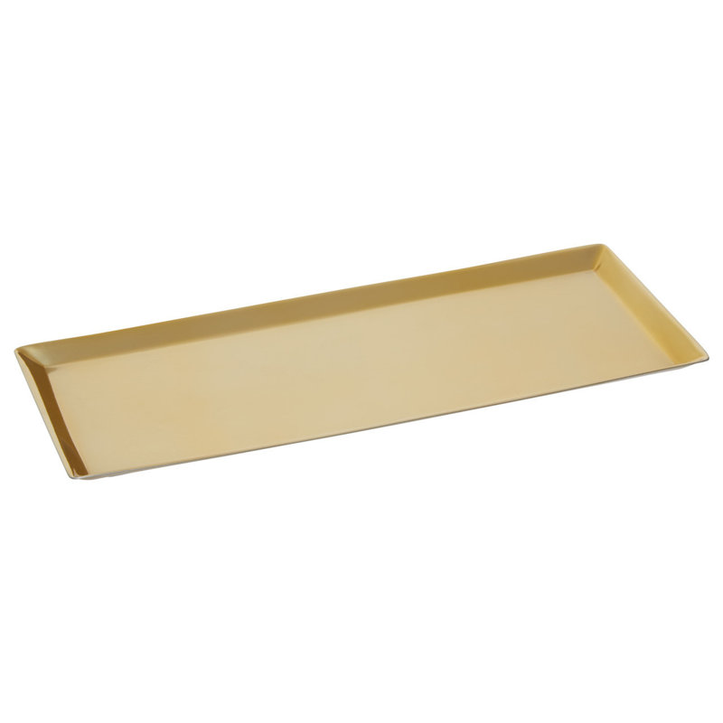 Strout Aluminum Tray, Gold