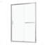 Shower Door 48" W X 72"H Single Sliding Bypass Shower Enclosure-111670841
