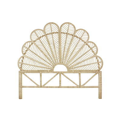 Rubin Wicker / Rattan Open-Frame Headboard