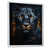 White Floater Frameed Canvas