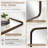 Contemporary Rectangle Bathroom Vanity Mirror | Stainless Steel Thick Frame-1180409720-1180963155