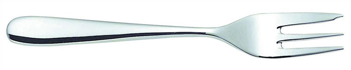 Nuovo Milano Stainless Steel Salad / Dessert Fork, Mirror Polished