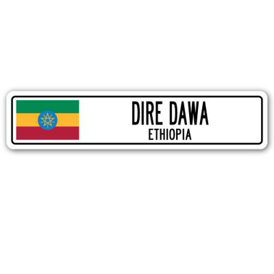 Panneau de signalisation en aluminium Berkowitz Dire Dawa, Éthiopie
