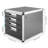Lamartiniere 4-Layer Desktop Drawer File Organizer (4 Compartments with Labels)