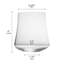 Aline 14 oz. Stemless All-Purpose Glasses