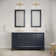 Elizabeth 60" Double Bathroom Vanity Set with Mirror