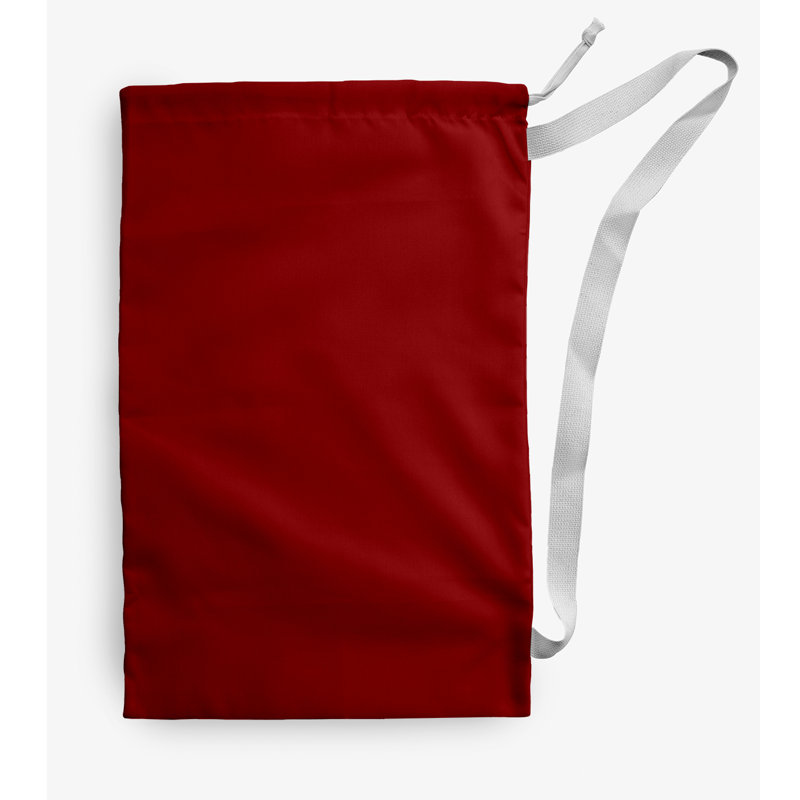 Sac à linge, Rouge, Petit (H 29 po x l 18 po)