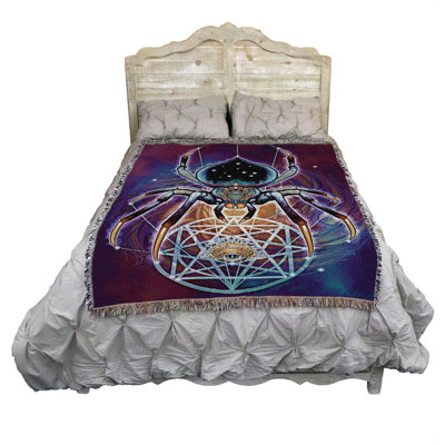 Pure Country Weavers Weave Your Reality Blanket by Ravynne Phelan - Fantasy Tarot Cards Gift Tapestry Throw Woven from Cotton - Made in The USA (72x54)