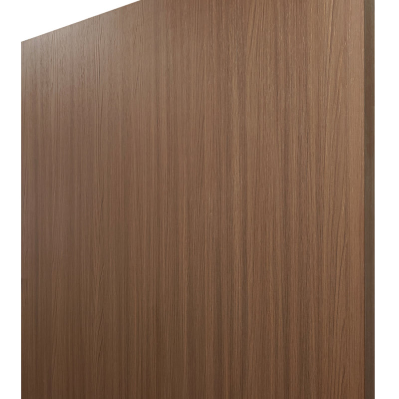 Walnut Texture Flush Hollow Core Composite Interior Door Slab, 26 po x 88 po