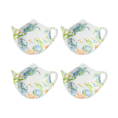 Set of 8 Teabag Holder Serenade