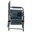 Chaise pliante rembourrée 2 pièces avec poches de rangement, chaise de réalisateur surdimensionnée légère pour le camping intérieur, extérieur, les pique-niques et la pêche, bleu / gris-63589420