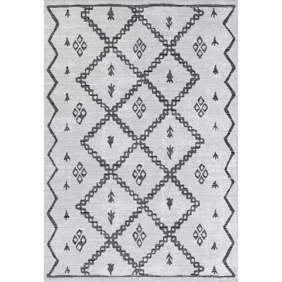 Celesta SpinClean Bohemian Trellis Machine Washable Area Rug