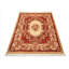 Tapis asmara botanique traditionnel en laine noué à la main de 8 pi 1 po x 10 pi x 300 KPSI