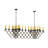 Bensley 23 - Light Dimmable Geometric Chandelier