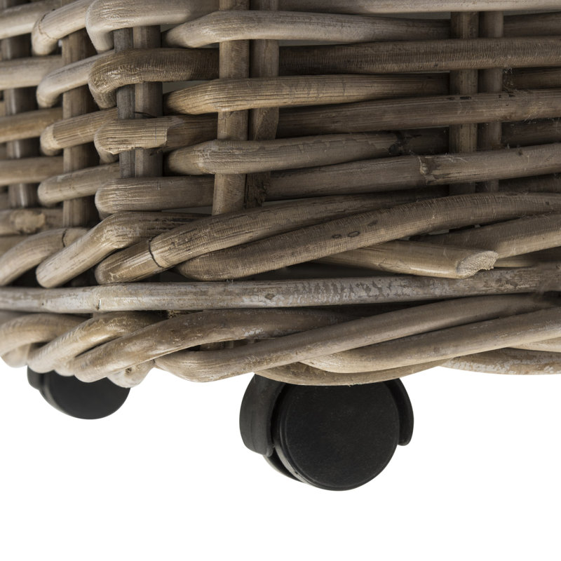 Ensemble de 2 paniers en rotin