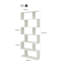 Nafeeza 192cm H x 80cm W Geometric Bookcase-25275873-25275875