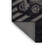 Soft Plush Edingworth Hot Rod Car Modern Striped Area Rug in Black – Black Binding-430217507