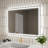 Eldur Smart LED Bathroom Mirror - 5000K Color Temperature, Dimmable, Defogging, Memory Function-2055300085-2055300090