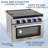 RecPro 21 Inch Tall 3 Burner Propane RV Stove Gas Range without Range Hood,-116380183