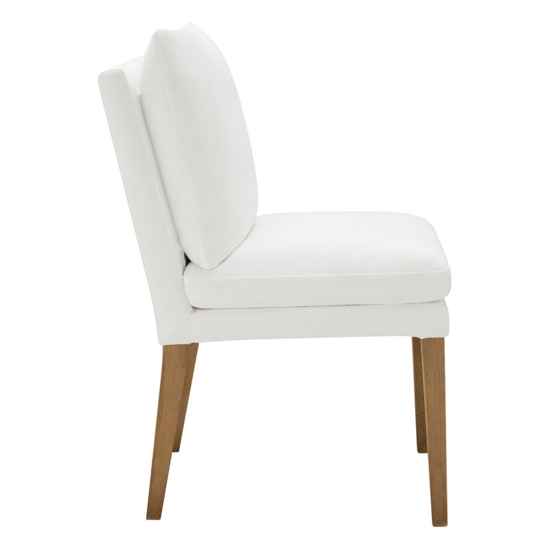 Brinley 21.25'' H Upholstered Pine Side Chair, Prestige Pearl Tweed