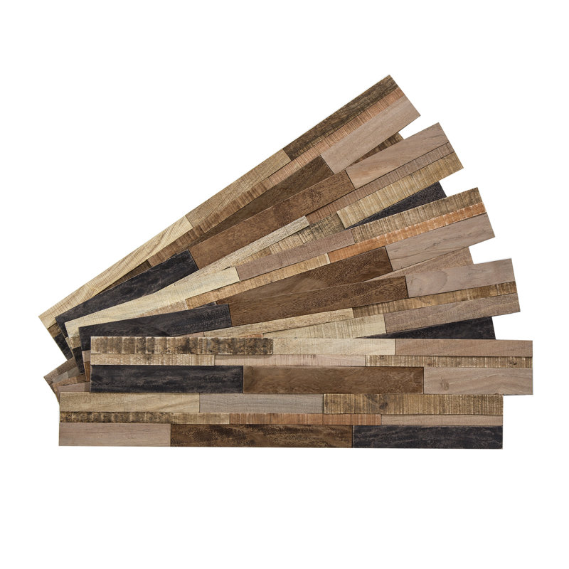 Rustic Grove 25.5in x 6in Panel, Aged Barn