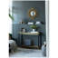 Miroir mural en métal D27x2,4 "pour la salle de bain