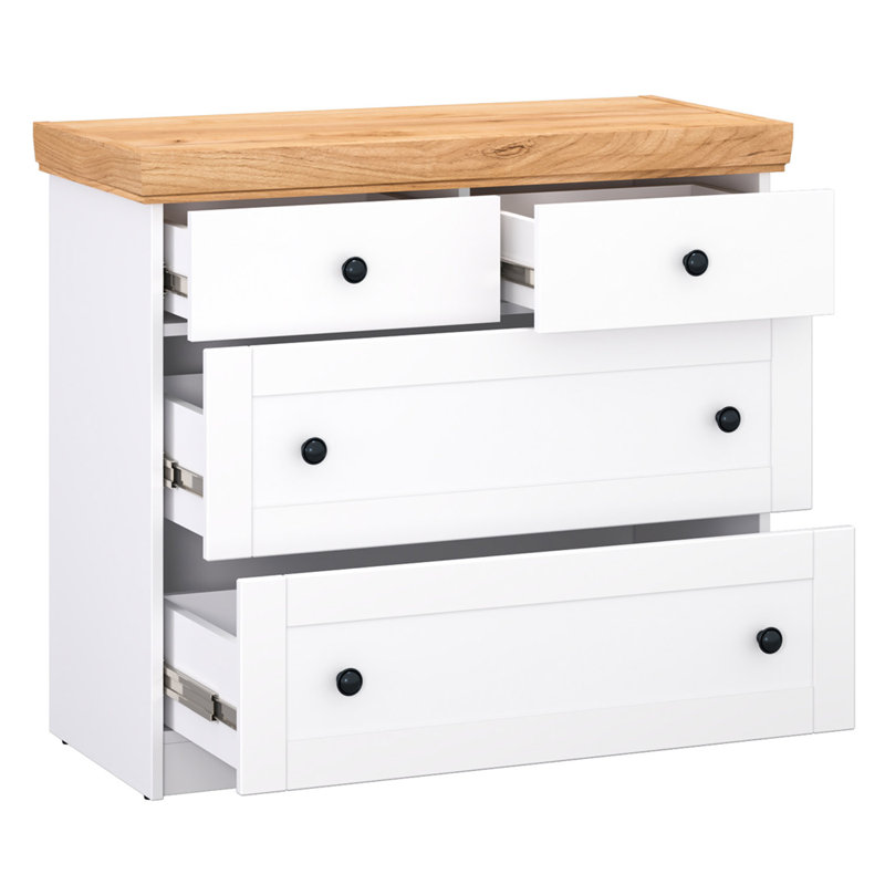 Clearview 92.5 Cm Wide 4 Drawer Sideboard