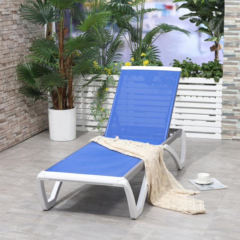 Chaise longue inclinable 26,5 po