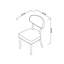 19cm H Upholstered Side Chair-1474588973