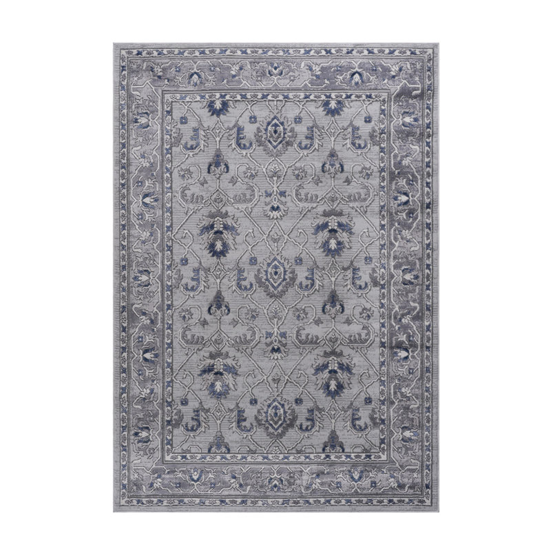Lint-free, stylish, stain-resistant area rug, Rectangle 6'7" x 7'9"