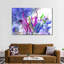 Fleur abstraite, reproduction sur toile-1031317734