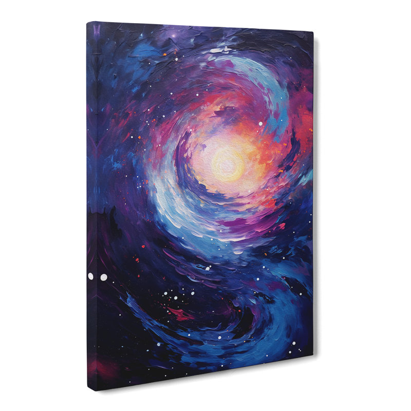 Galaxy Action - Wrapped Canvas, 60cm H x 40cm W x 3cm D