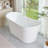 67" x 31" Freestanding Soaking Bathtub-89300537