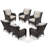 Anahit Wicker Outdoor Lounge Chair (Set of 6)-1011159666