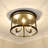 Keely Glass Flush Mount-814708646